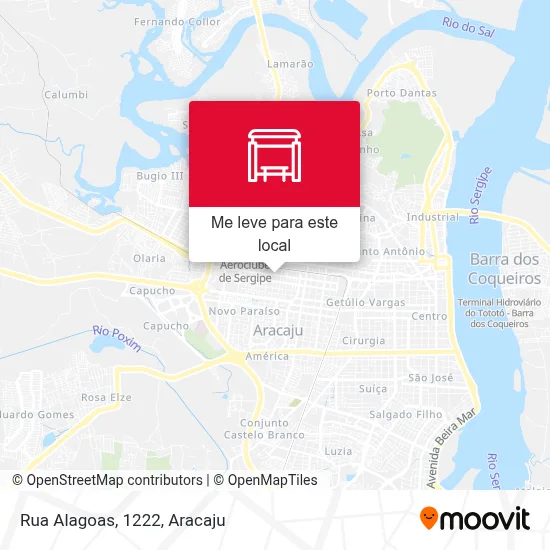 Rua Alagoas, 1222 mapa