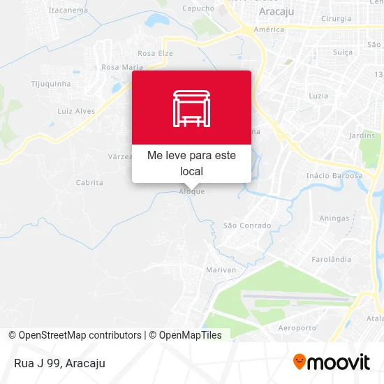 Rua J 99 mapa