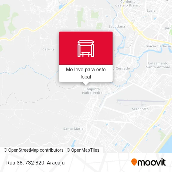 Rua 38, 732-820 mapa