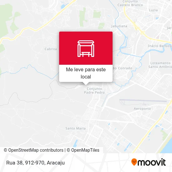 Rua 38, 912-970 mapa