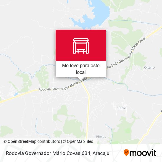 Rodovia Governador Mário Covas 634 mapa