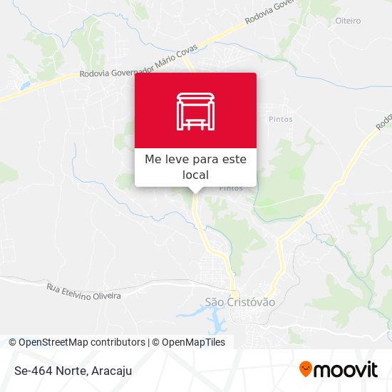 Se-464 Norte mapa