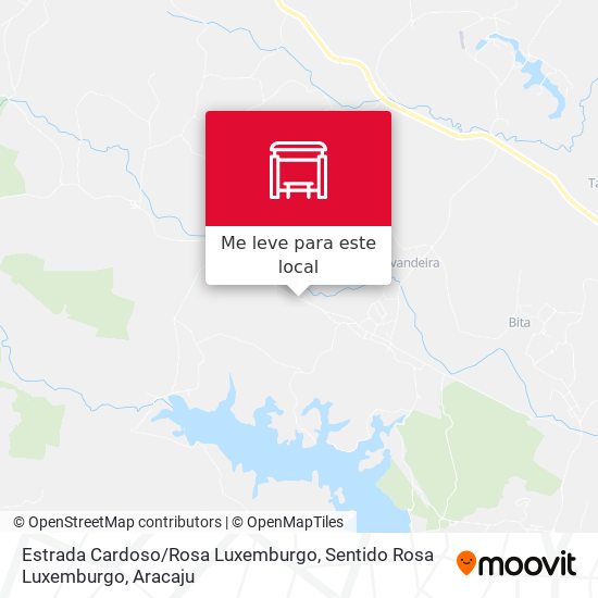 Estrada Cardoso / Rosa Luxemburgo, Sentido Rosa Luxemburgo mapa