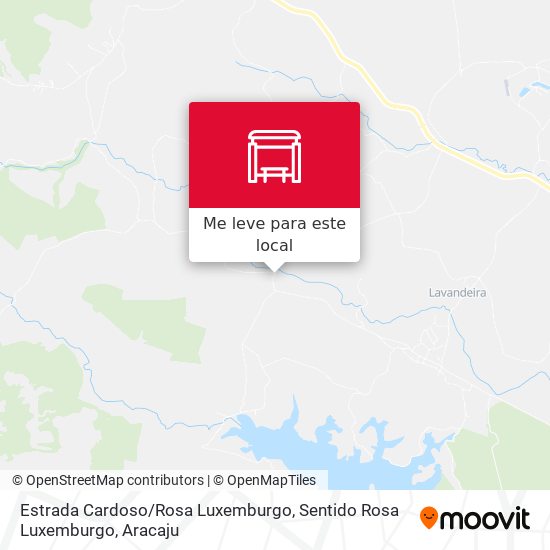 Estrada Cardoso / Rosa Luxemburgo, Sentido Rosa Luxemburgo mapa