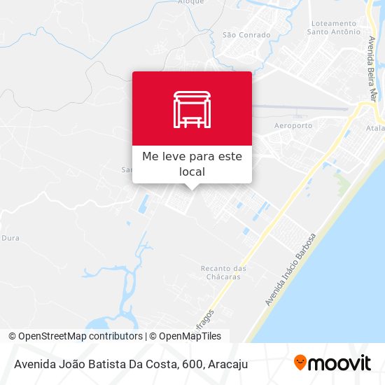 Avenida João Batista Da Costa, 600 mapa