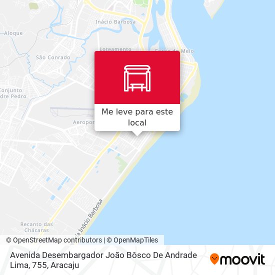 Avenida Desembargador João Bôsco De Andrade Lima, 755 mapa