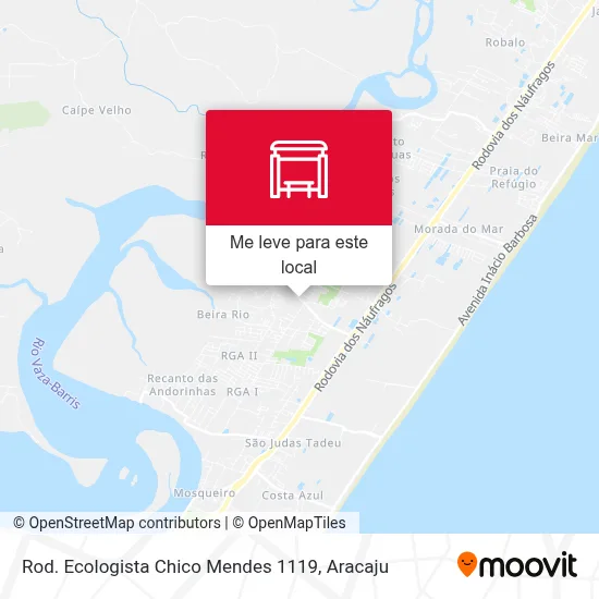 Rod. Ecologista Chico Mendes 1119 mapa