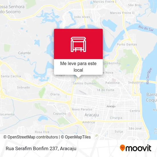 Rua Serafim Bonfim 237 mapa
