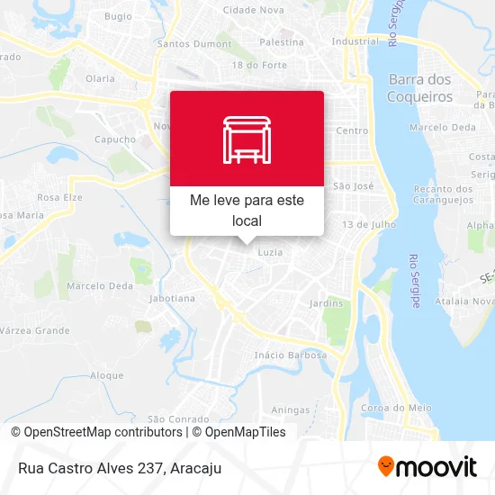 Rua Castro Alves 237 mapa