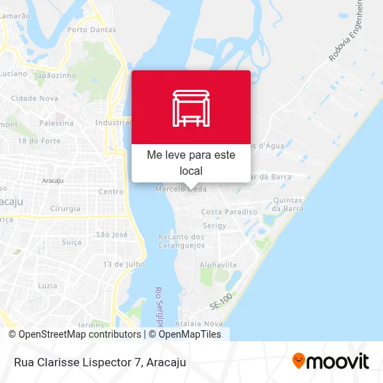 Rua Clarisse Lispector 7 mapa