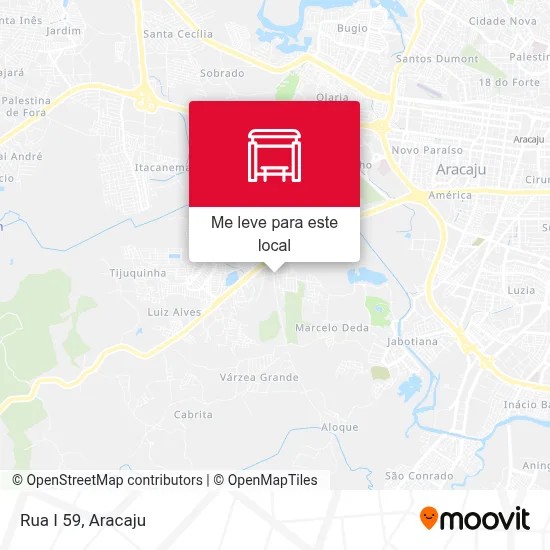 Rua I 59 mapa