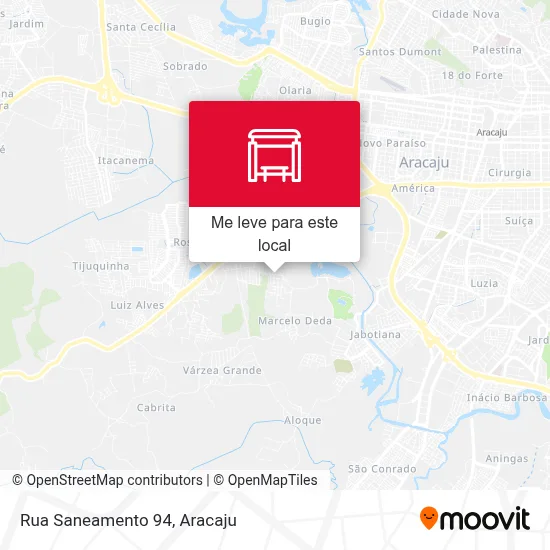 Rua Saneamento 94 mapa