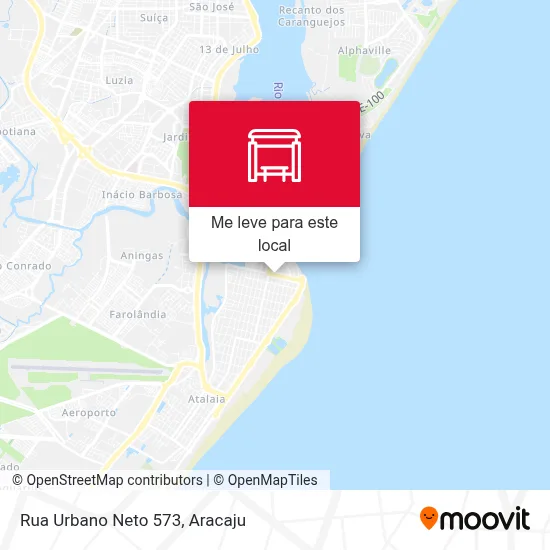Rua Urbano Neto 573 mapa
