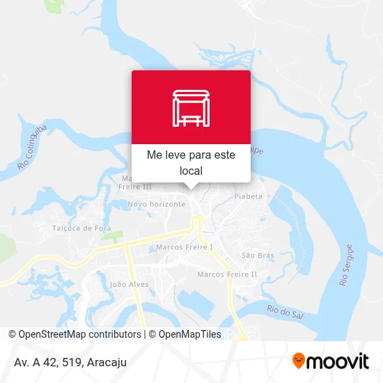 Av. A 42, 519 mapa