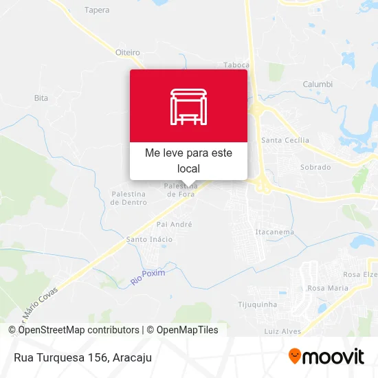 Rua Turquesa 156 mapa