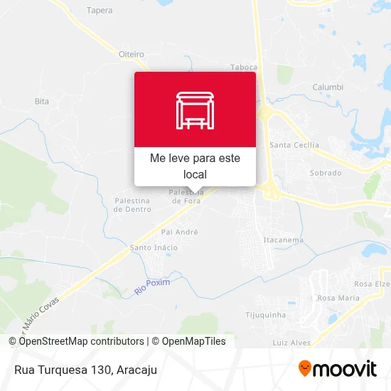 Rua Turquesa 130 mapa