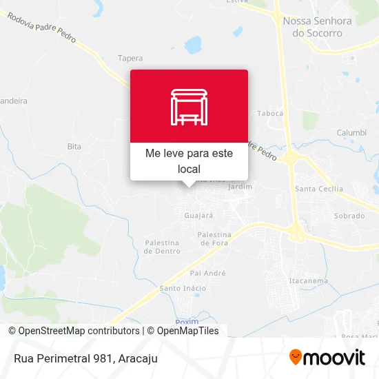 Rua Perimetral 981 mapa