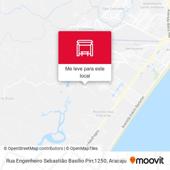 Rua Engenheiro Sebastião Basílio Pirr,1250 mapa