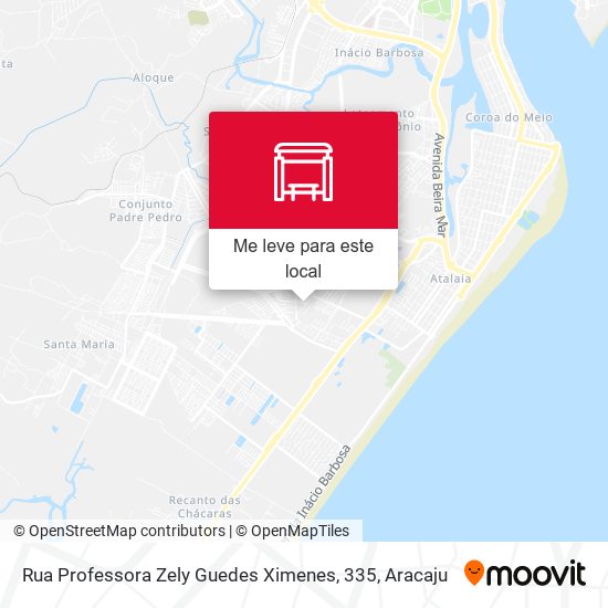 Rua Professora Zely Guedes Ximenes, 335 mapa