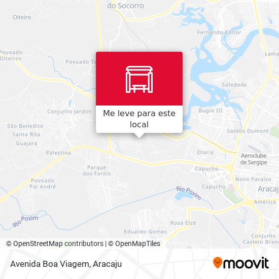 Avenida Boa Viagem mapa