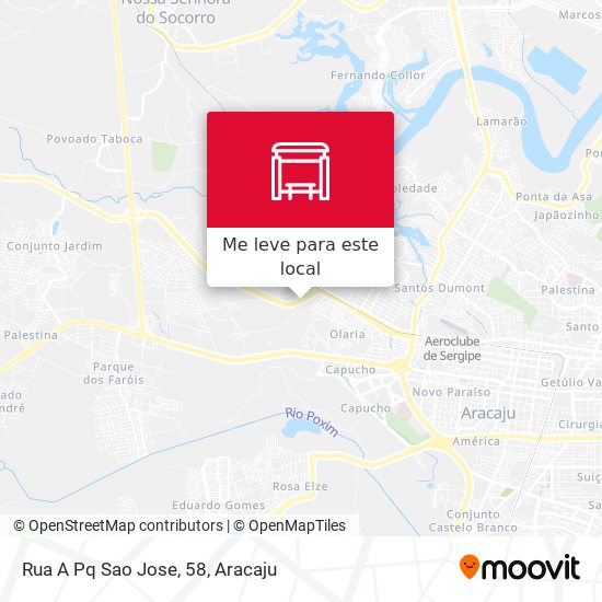 Rua A Pq Sao Jose, 58 mapa
