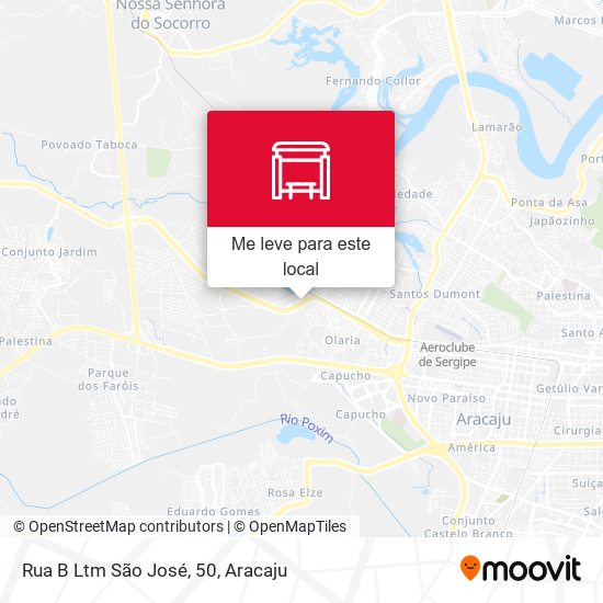 Rua B Ltm São José, 50 mapa