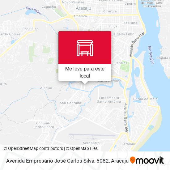 Avenida Empresário José Carlos Silva, 5082 mapa