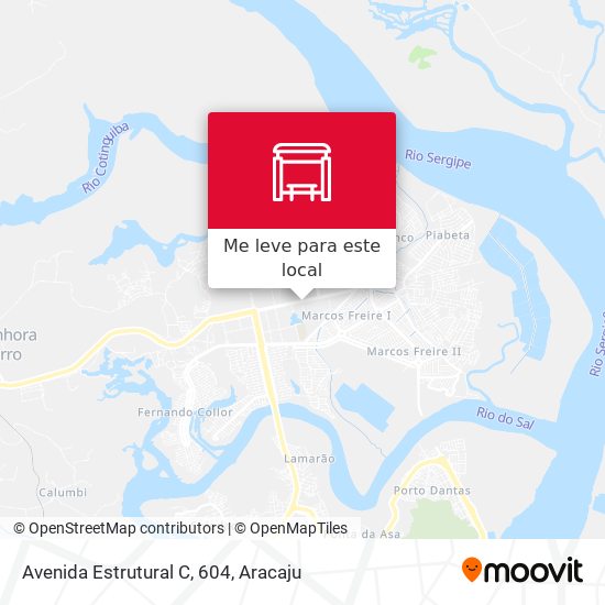Avenida Estrutural C, 604 mapa