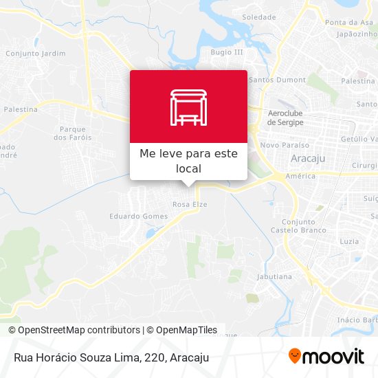 Rua Horácio Souza Lima, 220 mapa