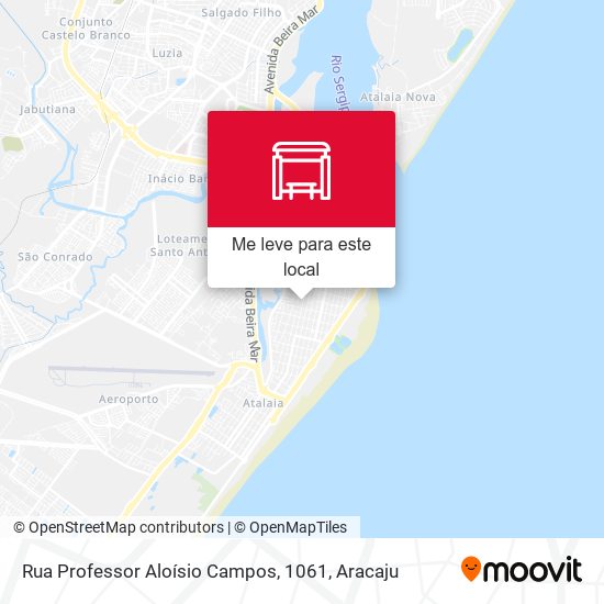 Rua Professor Aloísio Campos, 1061 mapa