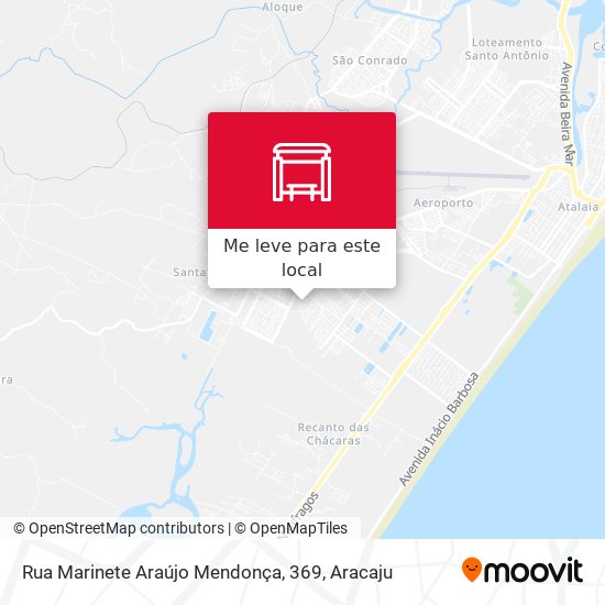 Rua Marinete Araújo Mendonça, 369 mapa