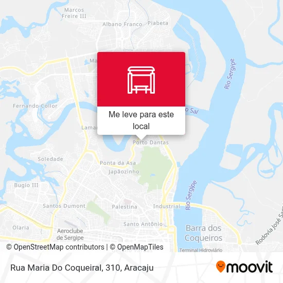 Rua Maria Do Coqueiral, 310 mapa