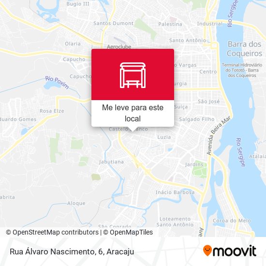 Rua Álvaro Nascimento, 6 mapa