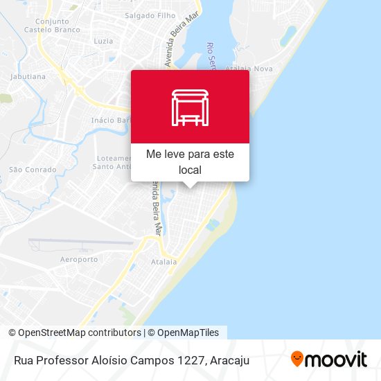 Rua Professor Aloísio Campos 1227 mapa