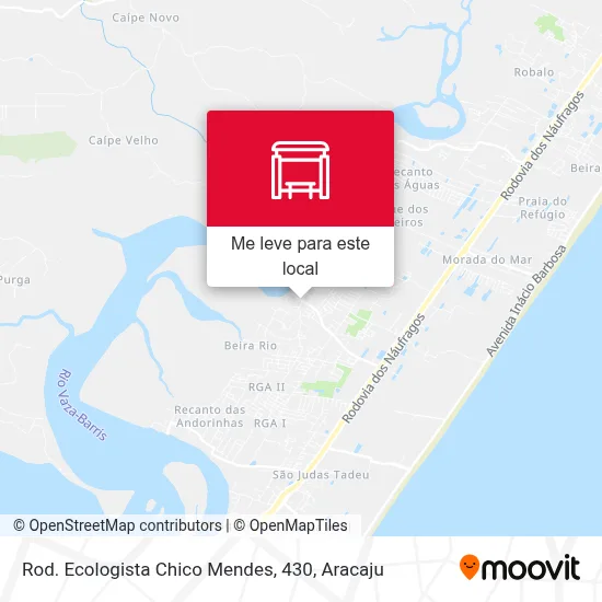 Rod. Ecologista Chico Mendes, 430 mapa