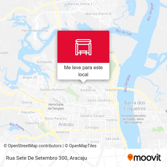 Rua Sete De Setembro 300 mapa