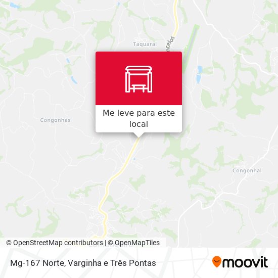 Mg-167 Norte mapa