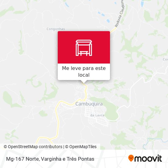 Mg-167 Norte mapa