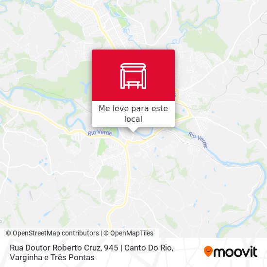 Rua Doutor Roberto Cruz, 945 | Canto Do Rio mapa
