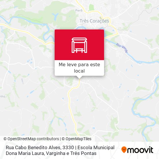 Rua Cabo Benedito Alves, 3330 | Escola Municipal Dona Maria Laura mapa