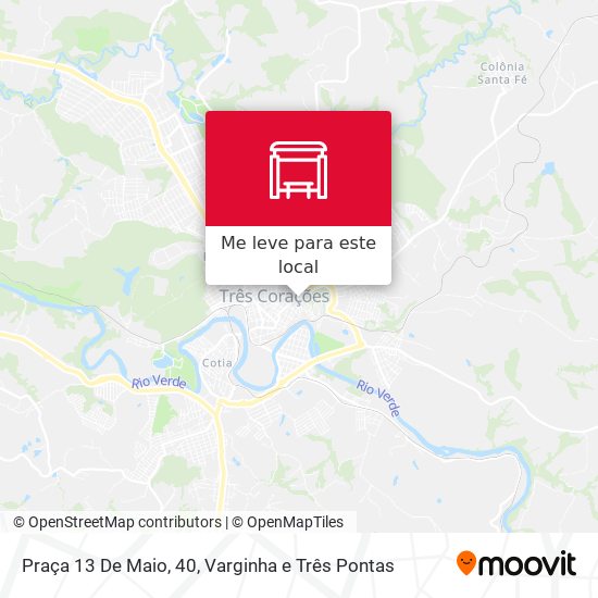 Praça 13 De Maio, 40 mapa