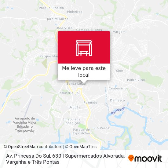 Av. Princesa Do Sul, 630 | Supermercados Alvorada mapa