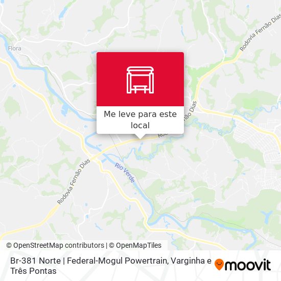 Br-381 Norte | Federal-Mogul Powertrain mapa