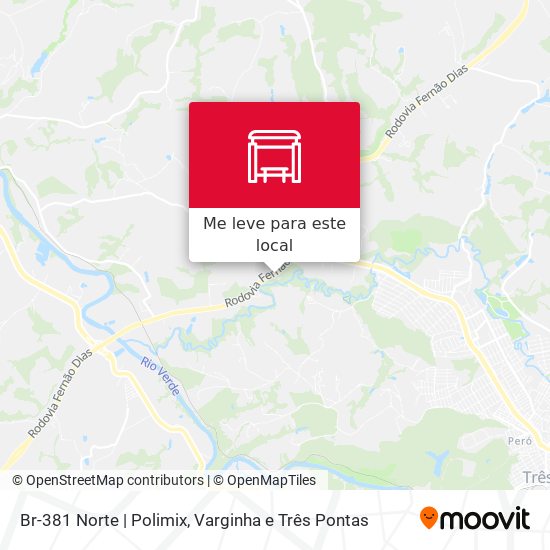 Br-381 Norte | Polimix mapa