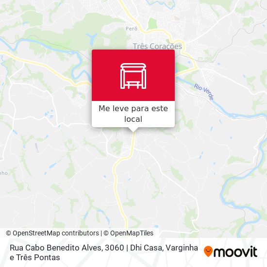 Rua Cabo Benedito Alves, 3060 | Dhi Casa mapa