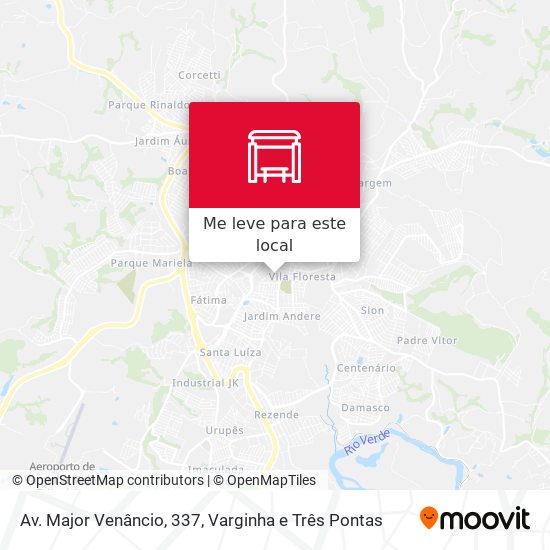 Av. Major Venâncio, 337 mapa