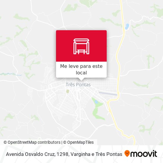 Avenida Osvaldo Cruz, 1298 mapa