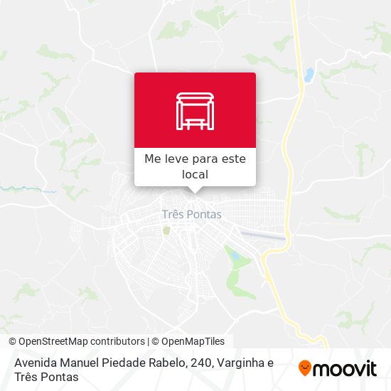 Avenida Manuel Piedade Rabelo, 240 mapa