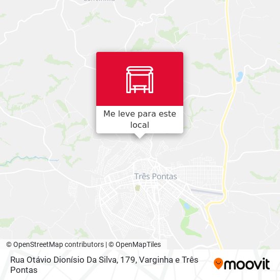 Rua Otávio Dionísio Da Silva, 179 mapa