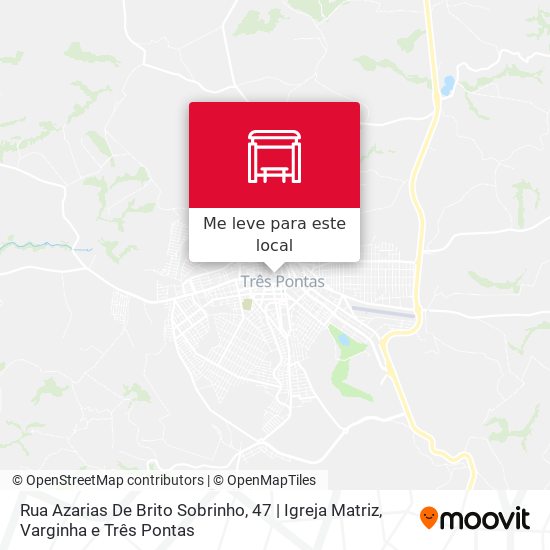 Rua Azarias De Brito Sobrinho, 47 | Igreja Matriz mapa